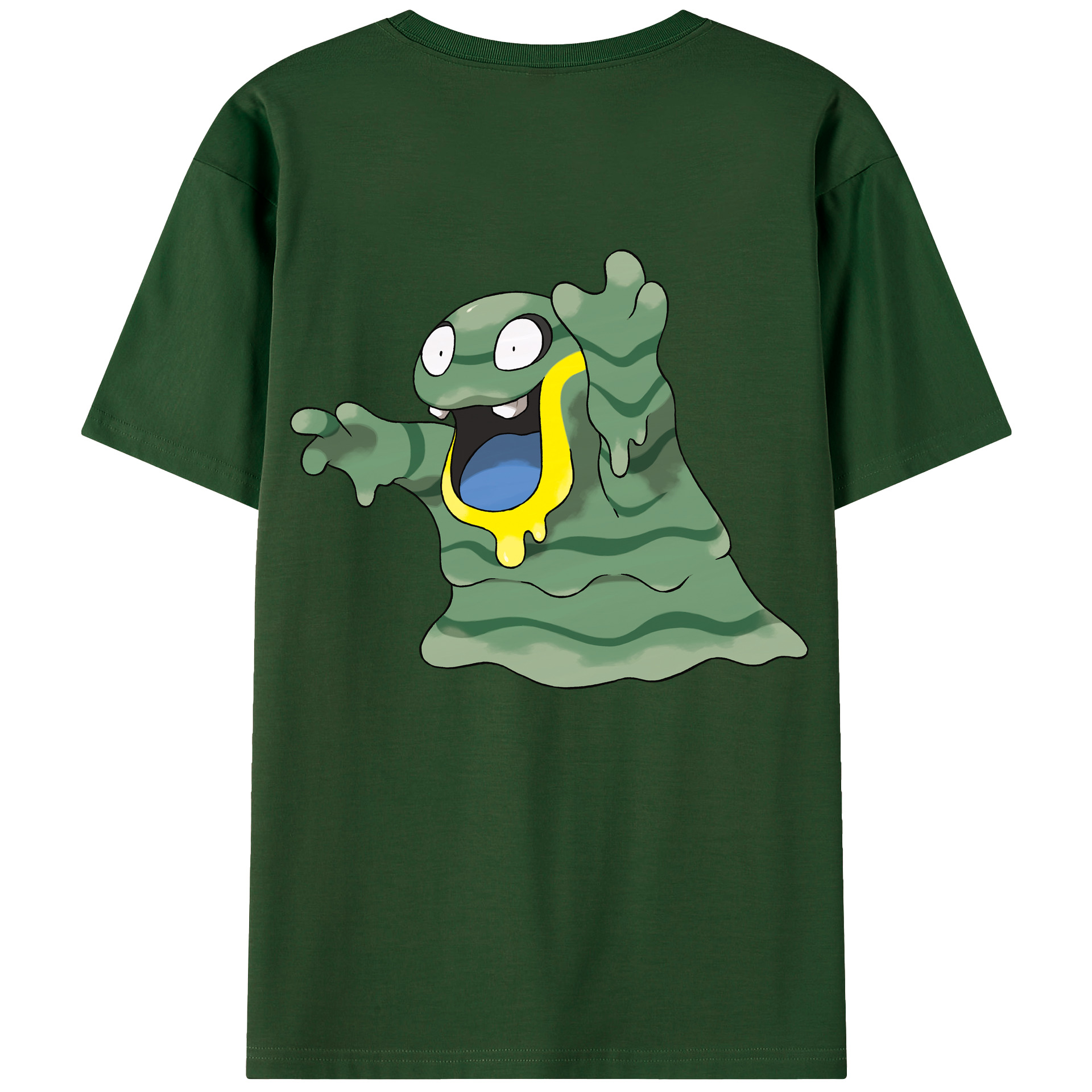 （画像用） ポケットモンスター Pokémon 綿100％半袖Tシャツ（背面プリント）